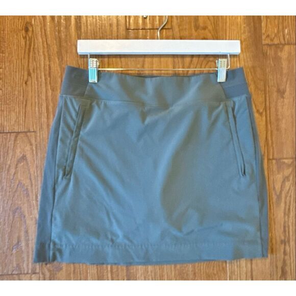 Athleta soho green athletic skort size 10 - Picture 4 of 11